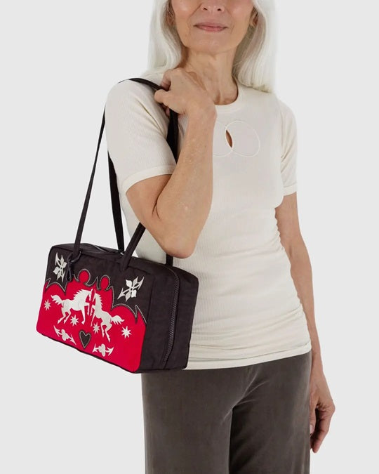 Nylon Bowler Bag