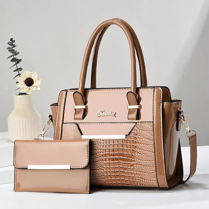 Leather Travel Tote Bag
