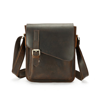 Leather Travel Crossbody Bag