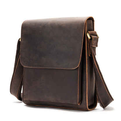 Leather Travel Crossbody Bag