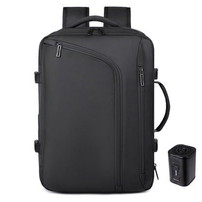 Vacuum-Compartment Travel Backpack