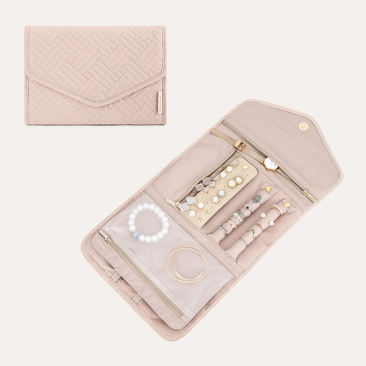 (FREE GIFT)Peri Folding Jewelry Organizer