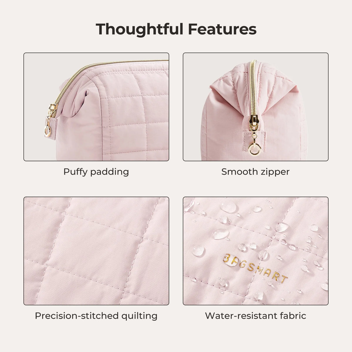 Bagsmart Puffy Makeup Bag