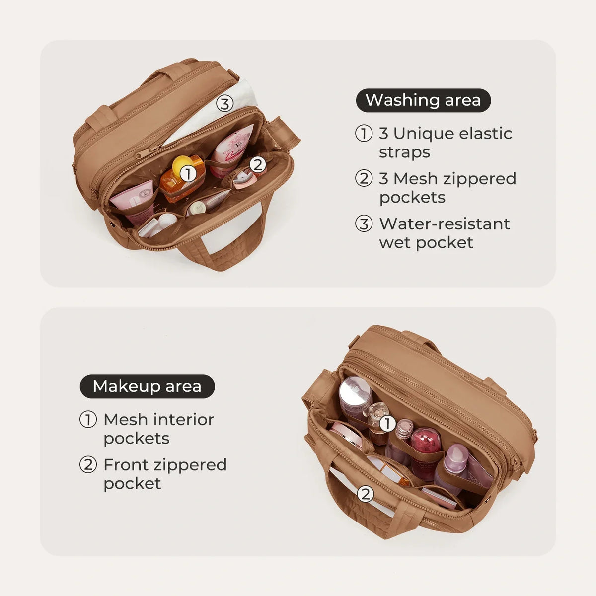 Crush Versatile Toiletry Bag