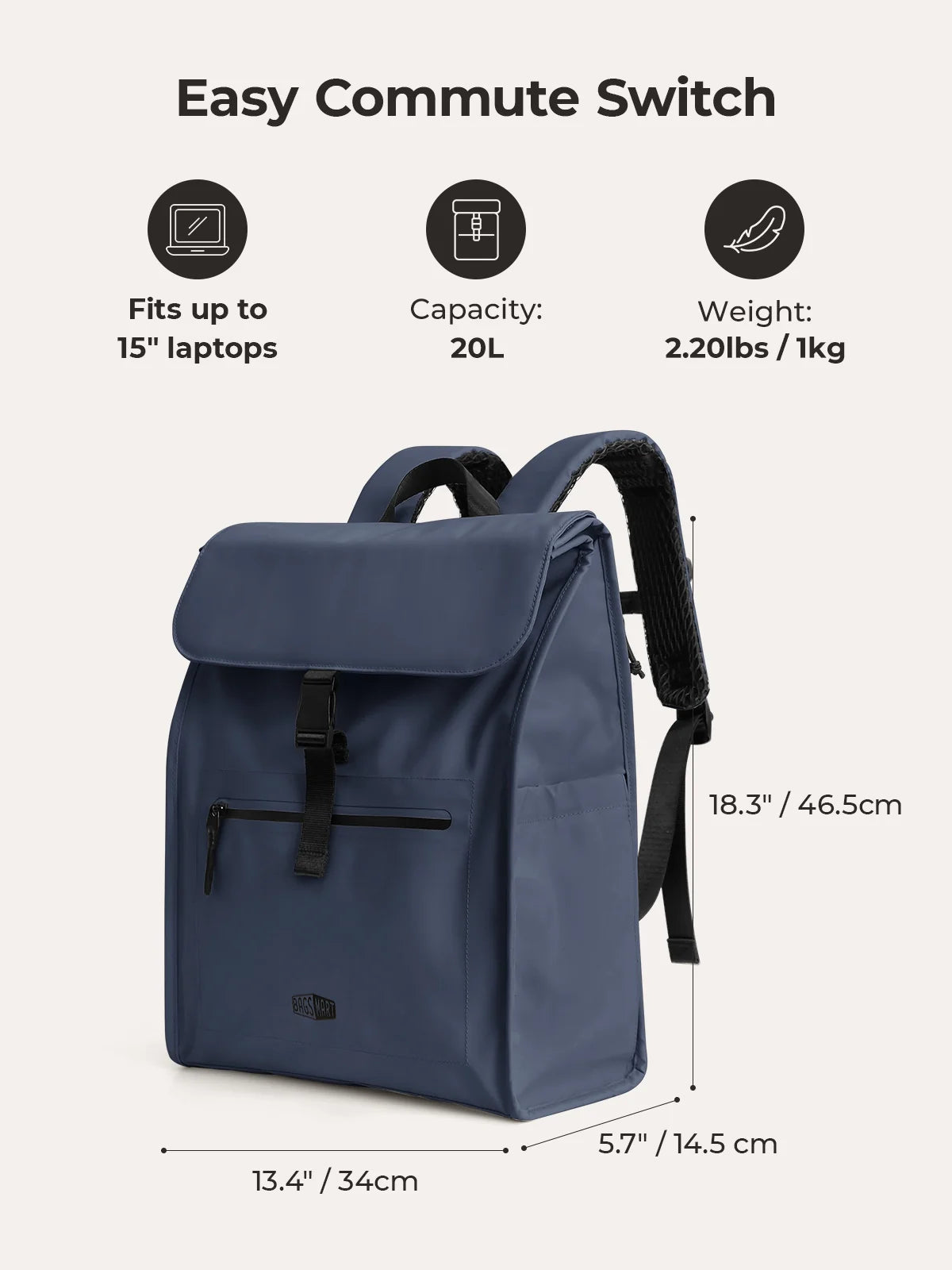 （FREE GIFT）Cloud 20L Backpack