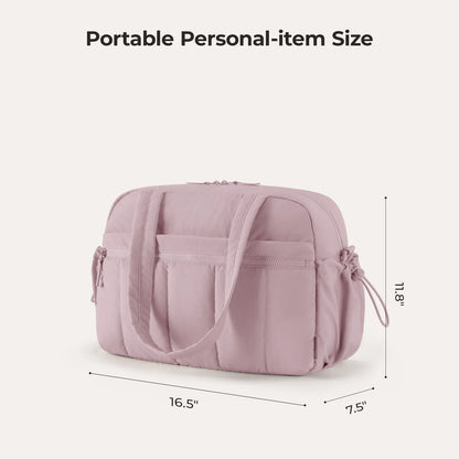 Puffy Water-Resistant Gym & Travel Duffle Bag