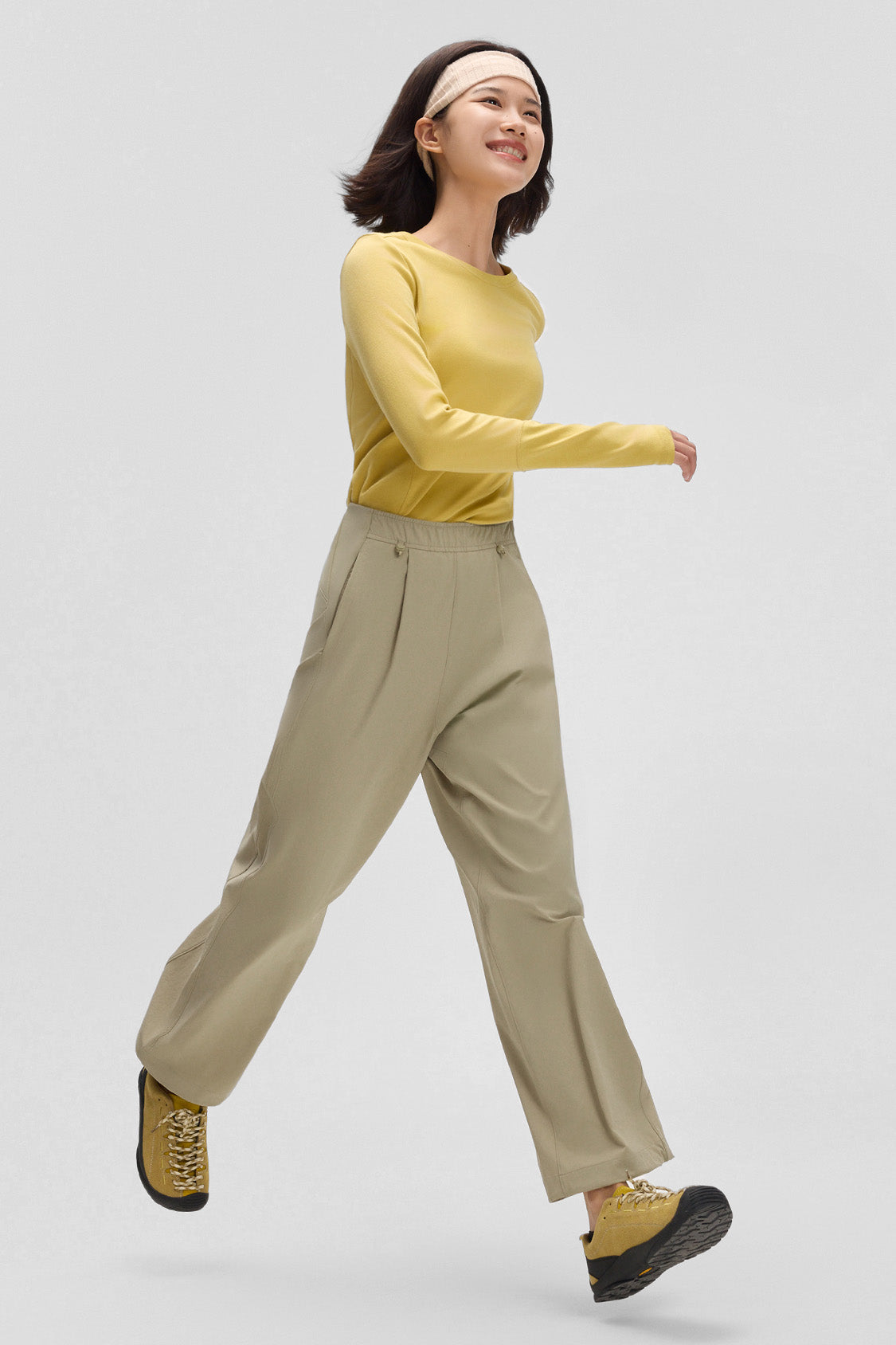 DewShield – Women’s Water-Repellent Straight-Leg Hiking & Travel Pants