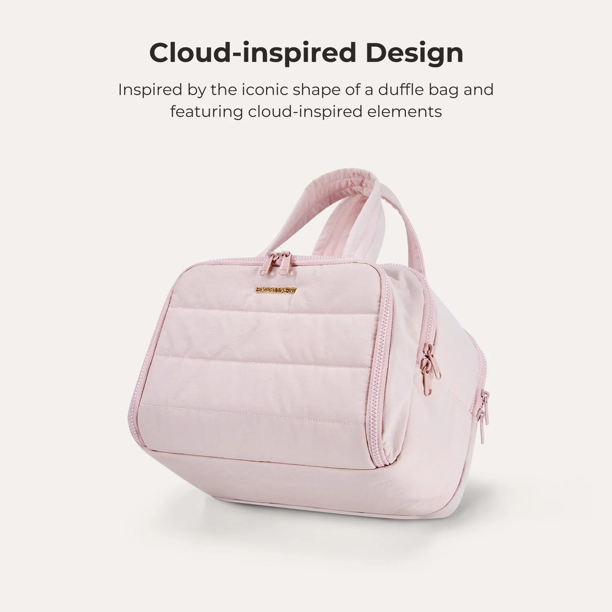 Crush Toiletry Bag & Bubble Puffy Tote Travel Set