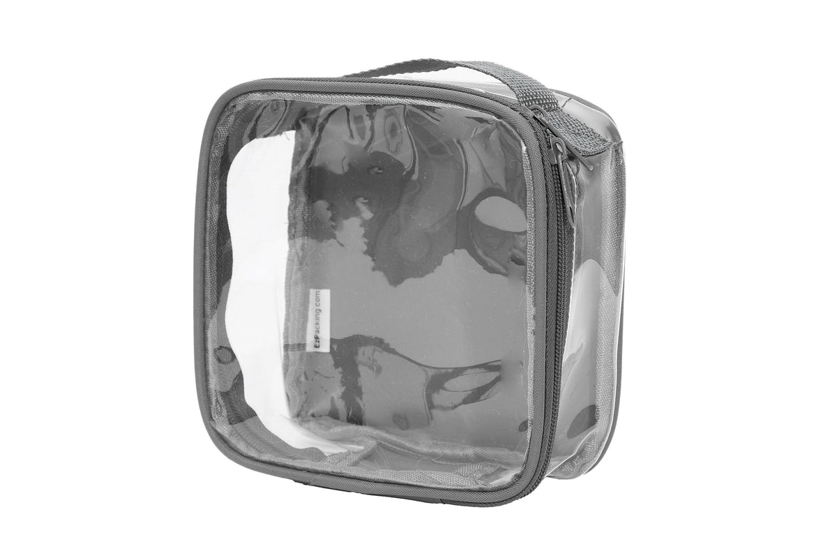 TSA Approved Clear Toiletry Bag - Quart Size 3-1-1 Liquids Toiletries