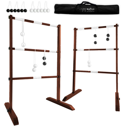Wooden Ladder Ball Game Set