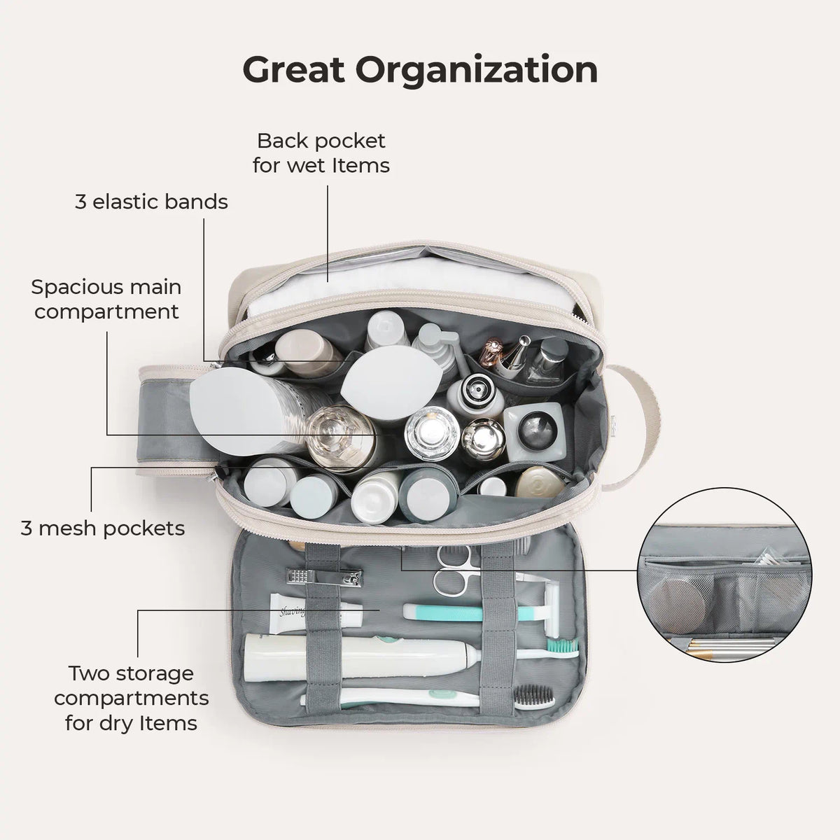 (FREE GIFT) On-road Toiletry Bag