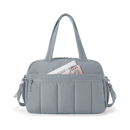 Puffy Water-Resistant Gym & Travel Duffle Bag