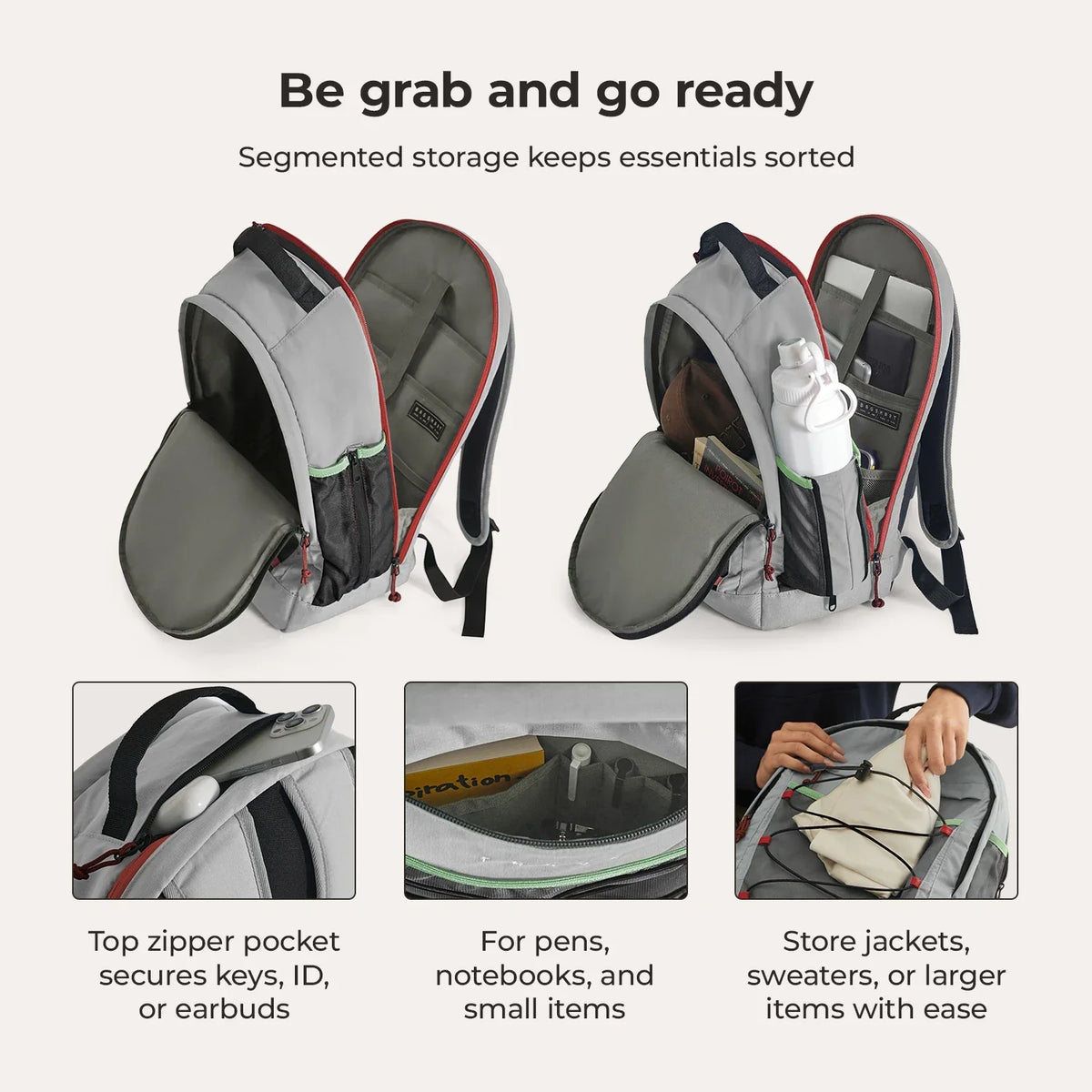 Focus 15.6" Laptop Backpack