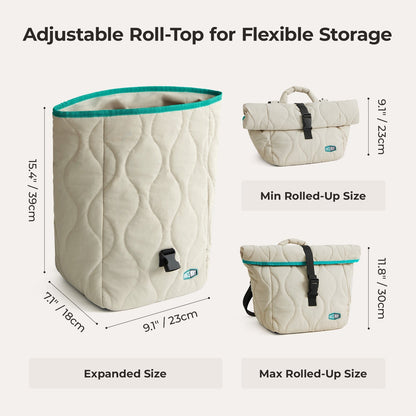 (free gift) Paz Roll Top Lunch Bag