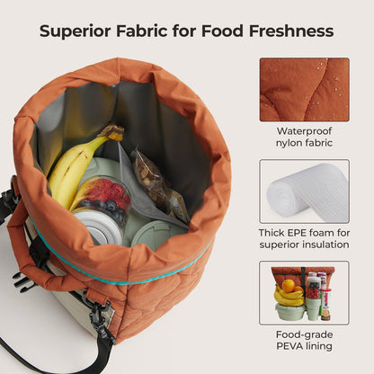 (free gift) Paz Roll Top Lunch Bag