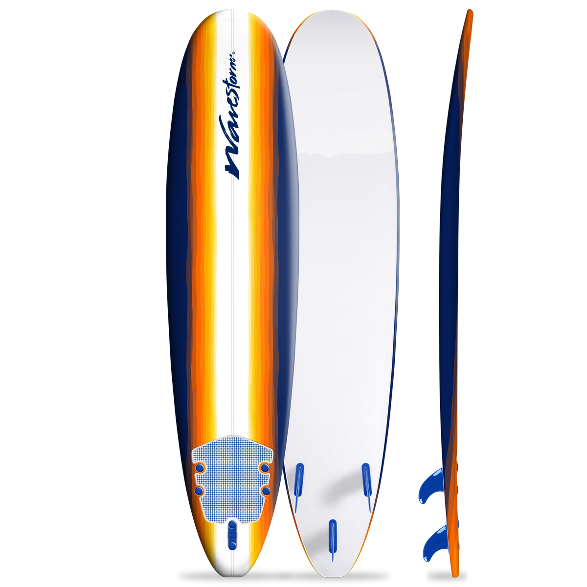 8’0 Classic Surfboard w/ Leash