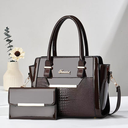 Leather Travel Tote Bag
