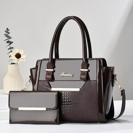 Leather Travel Tote Bag