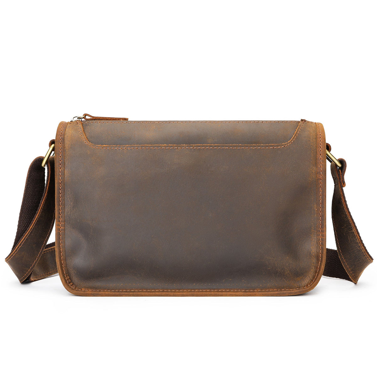 Leather Travel Crossbody Bag
