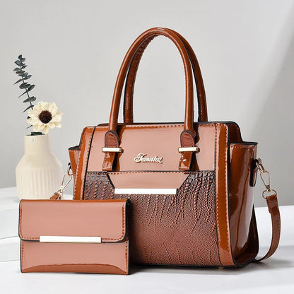 Leather Travel Tote Bag
