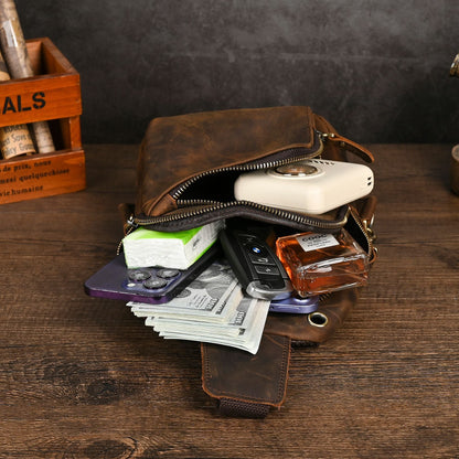 Retro Travel Crossbody Bag