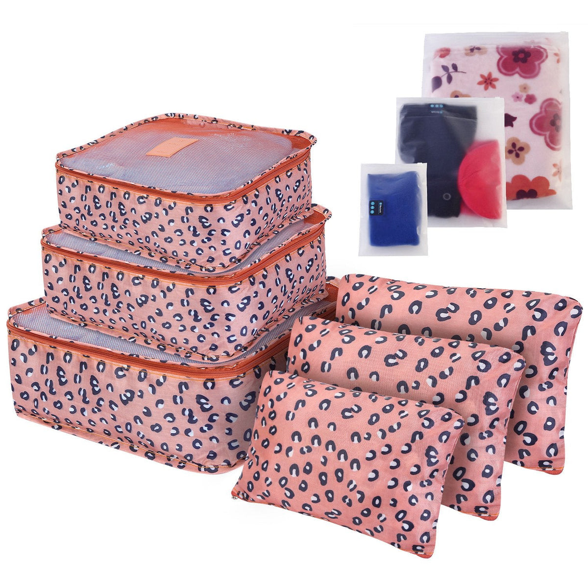 9-Piece Travel Packing Cube Set | Waterproof Luggage Organizer Bags