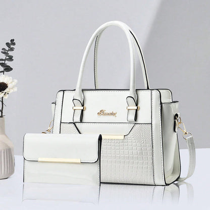 Leather Travel Tote Bag