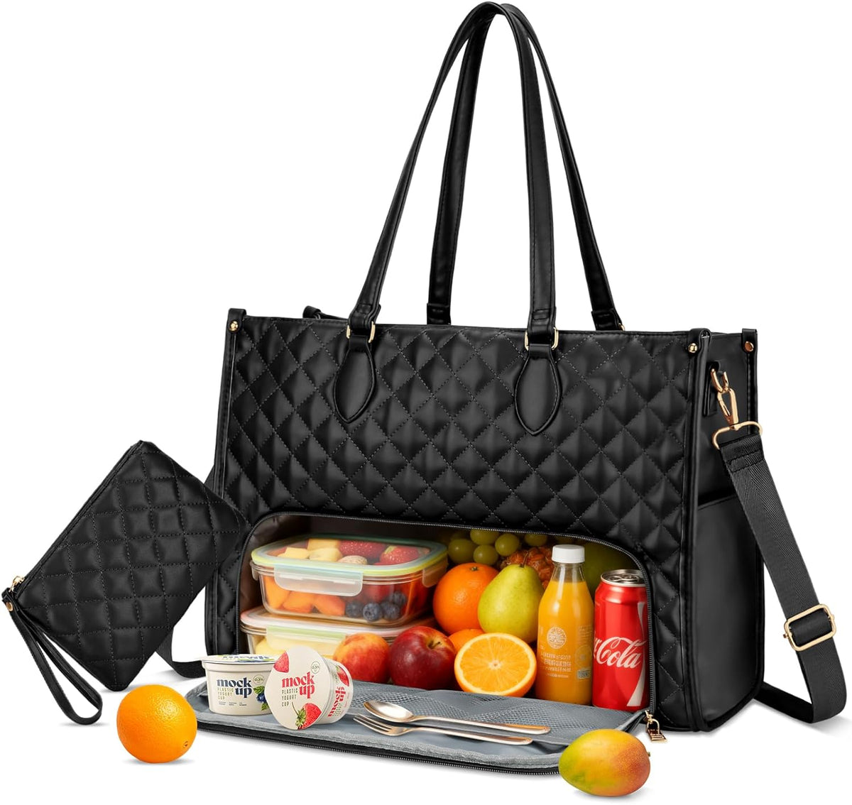 Insulated Travel Tote Bag