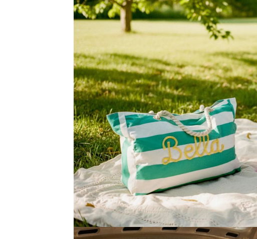 Beach Travel Tote Bag