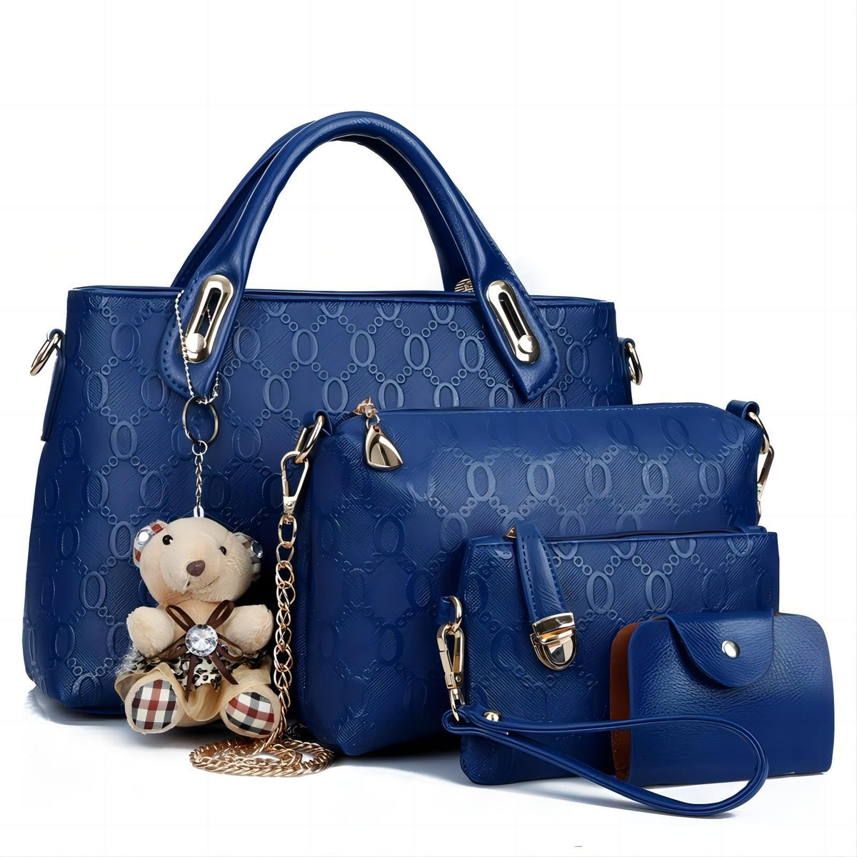Leather Travel Tote Bag