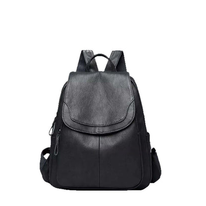 Leather Travel Backpack