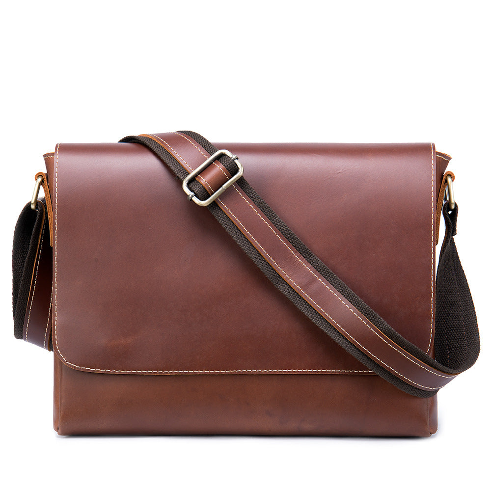Leather Travel Crossbody Bag