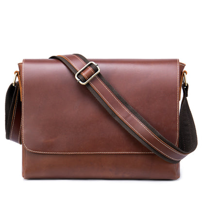 Leather Travel Crossbody Bag