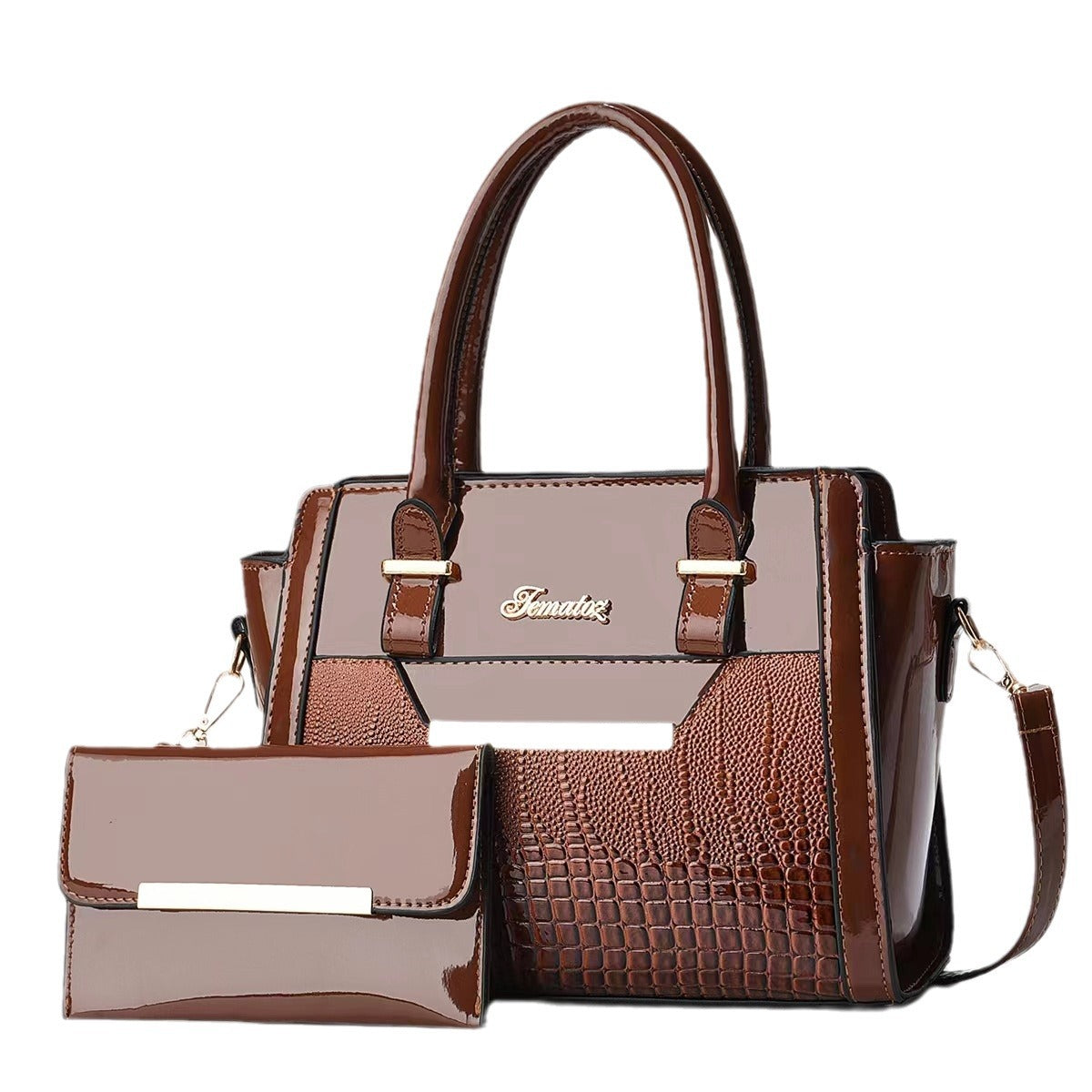 Leather Travel Tote Bag