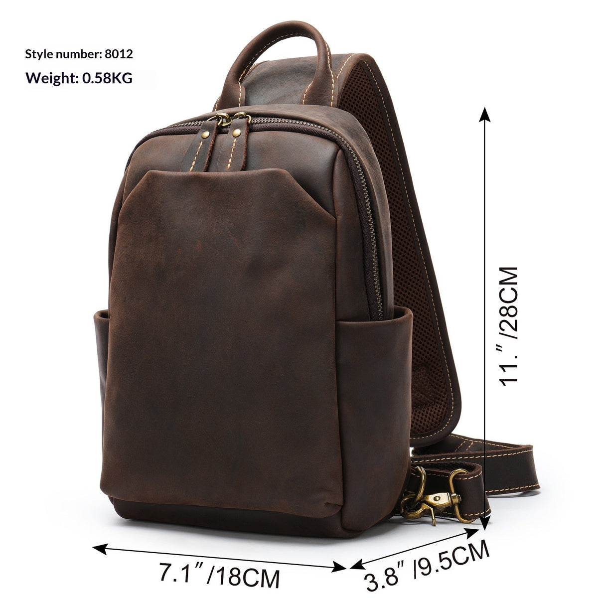 Retro Travel Chest Bag
