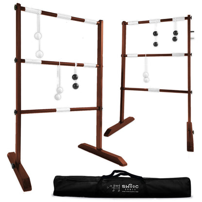 Wooden Ladder Ball Game Set