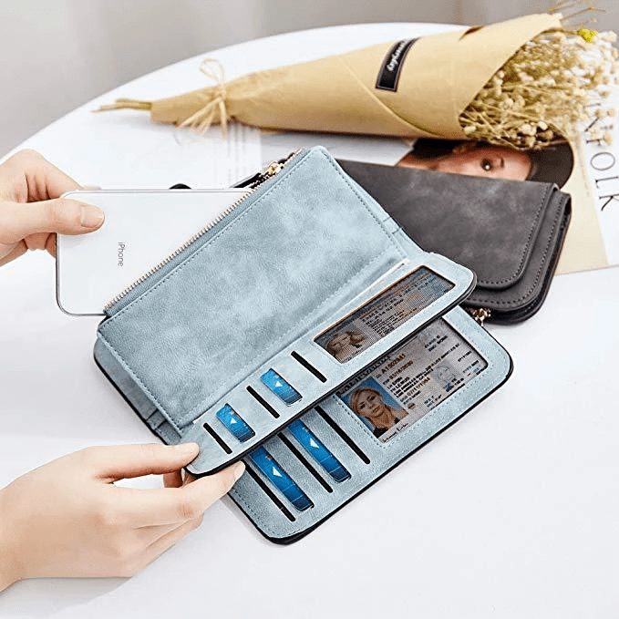 RETRO Glamorous Multiple Slots Women Wallets