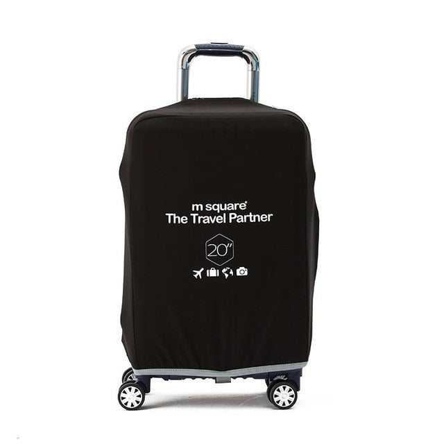 M Square Travel Accessories Luggage Cover Protector Elastic Trolley Suitcase Cover Protective Covers Suitcase Case 20 24 28 Inch