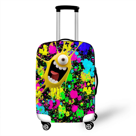 3D Cartoon Travel Luggage Protective Covers Dust Protection Cover Durable Suitcase Cover For Trunk Case  18''~28'' Inch Suitcase