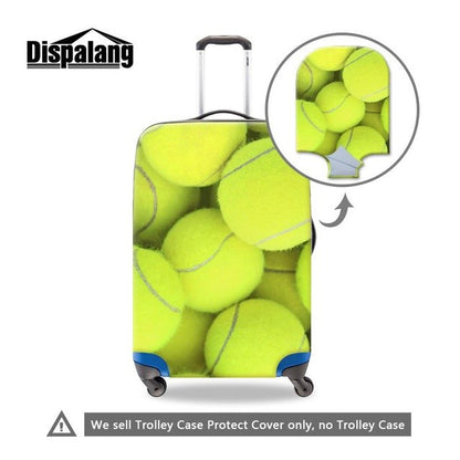 Footbally 3D Printed Luggage Cover for Men Cool Suitcase Cover for Travel Luggage Protective Suitcase Protectors for Boys