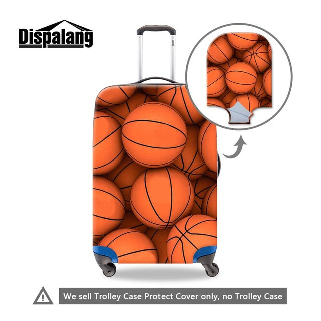 Footbally 3D Printed Luggage Cover for Men Cool Suitcase Cover for Travel Luggage Protective Suitcase Protectors for Boys