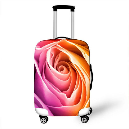 OKOKC New Thicker Flower Suitcase Protective Cover Waterproof Apply to 18''-28'' Suitcase Cover Thick Elastic Perfectly