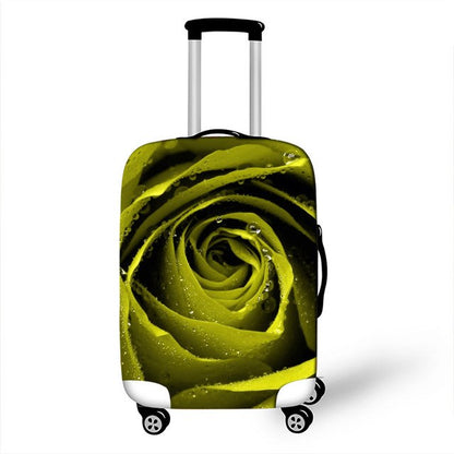 OKOKC New Thicker Flower Suitcase Protective Cover Waterproof Apply to 18''-28'' Suitcase Cover Thick Elastic Perfectly