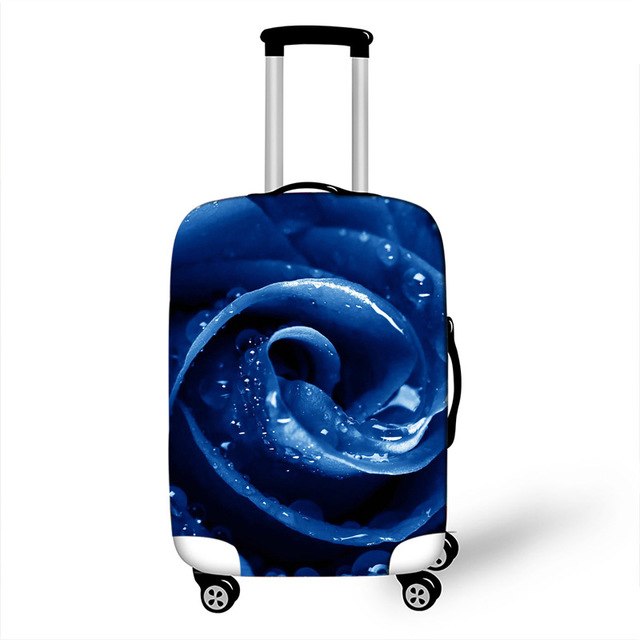 OKOKC New Thicker Flower Suitcase Protective Cover Waterproof Apply to 18''-28'' Suitcase Cover Thick Elastic Perfectly