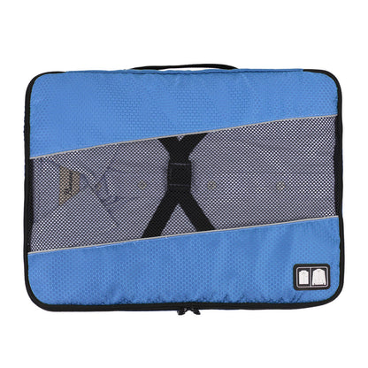 Blue Clothing Folder