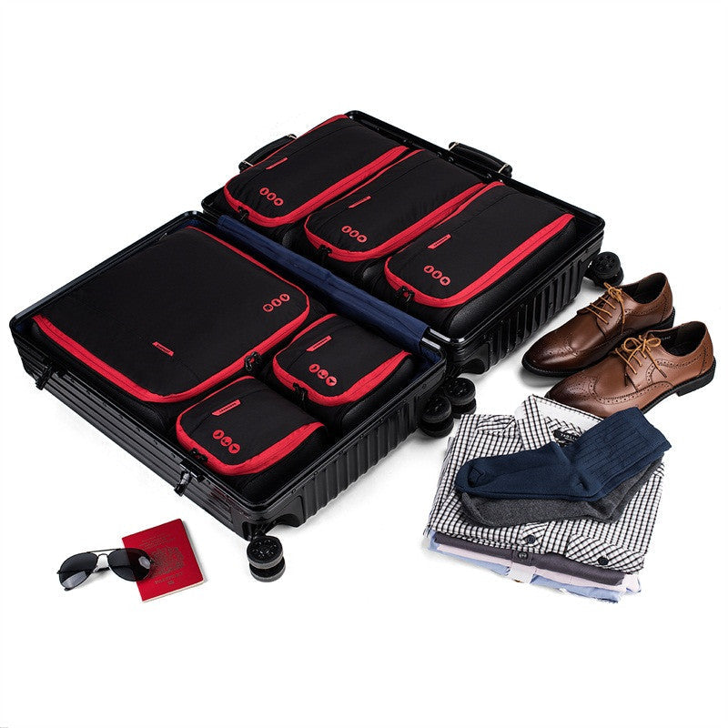 BAGSMART New Breathable 6 Set Packing Cubes