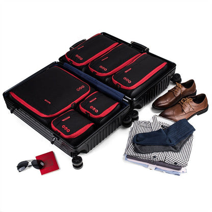 BAGSMART New Breathable 6 Set Packing Cubes