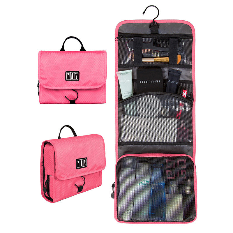 BAGSMART Waterproof Travel Toiletry Bag With Hanger