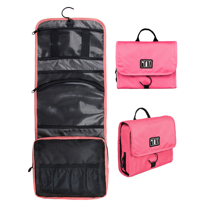 BAGSMART Waterproof Travel Toiletry Bag With Hanger
