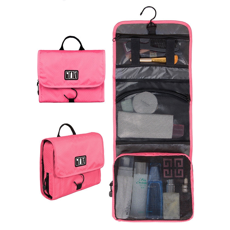 BAGSMART Waterproof Travel Toiletry Bag With Hanger